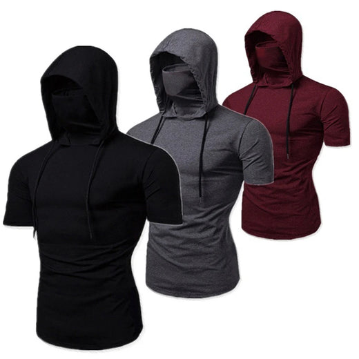 Masked Gym Hoodie - Short Sleeve