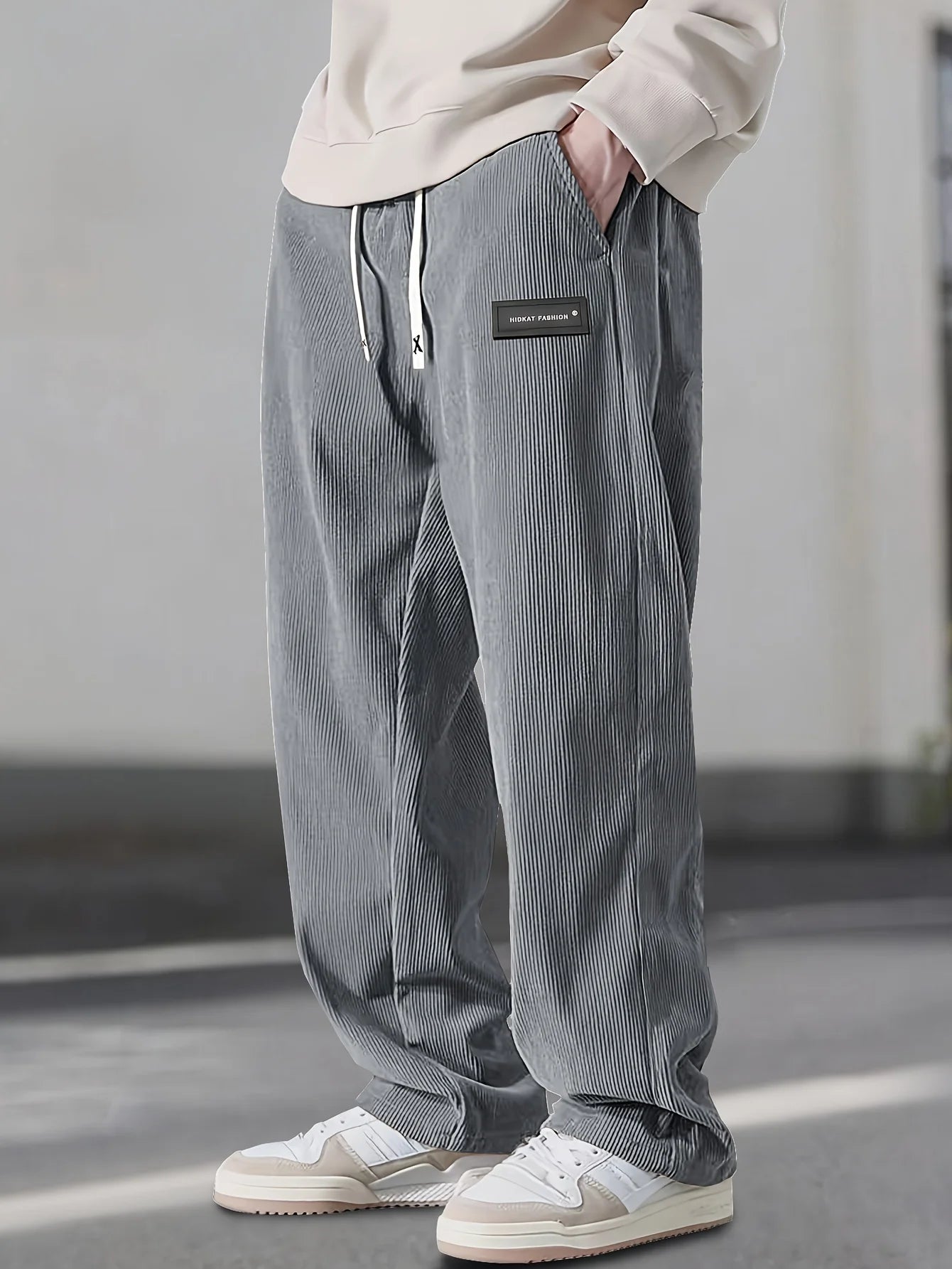 Men's Corduroy Straight Leg Pants