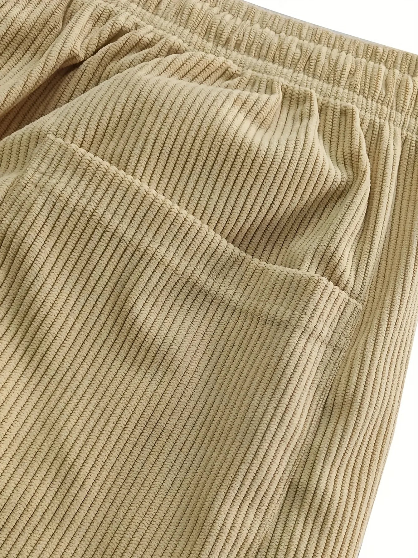 Men's Corduroy Straight Leg Pants