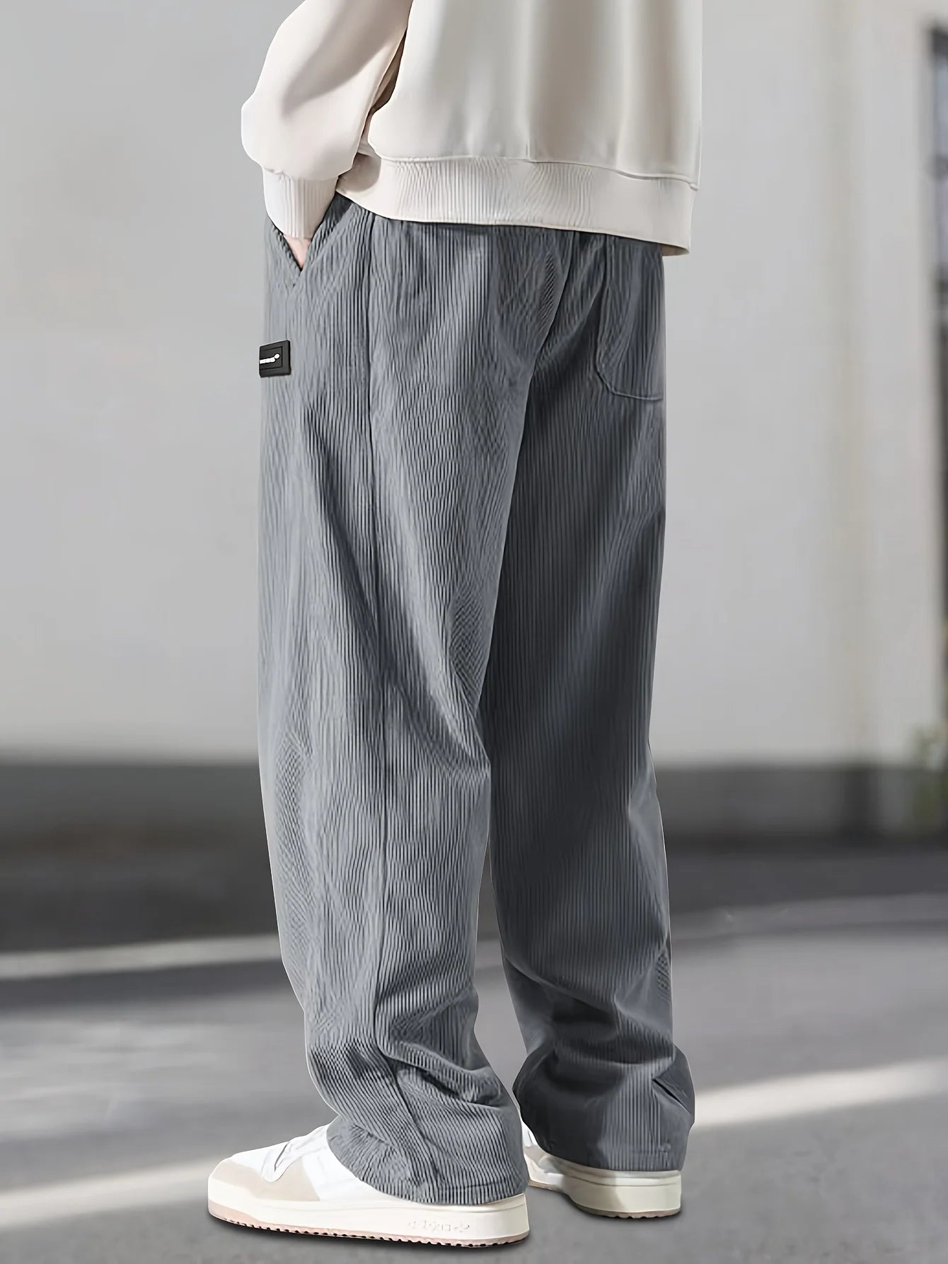 Men's Corduroy Straight Leg Pants