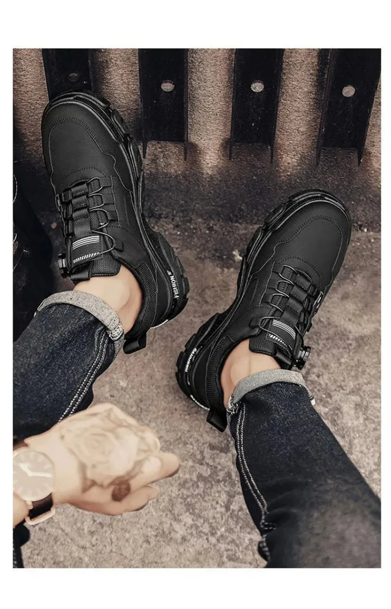 Leather Casual Sneakers