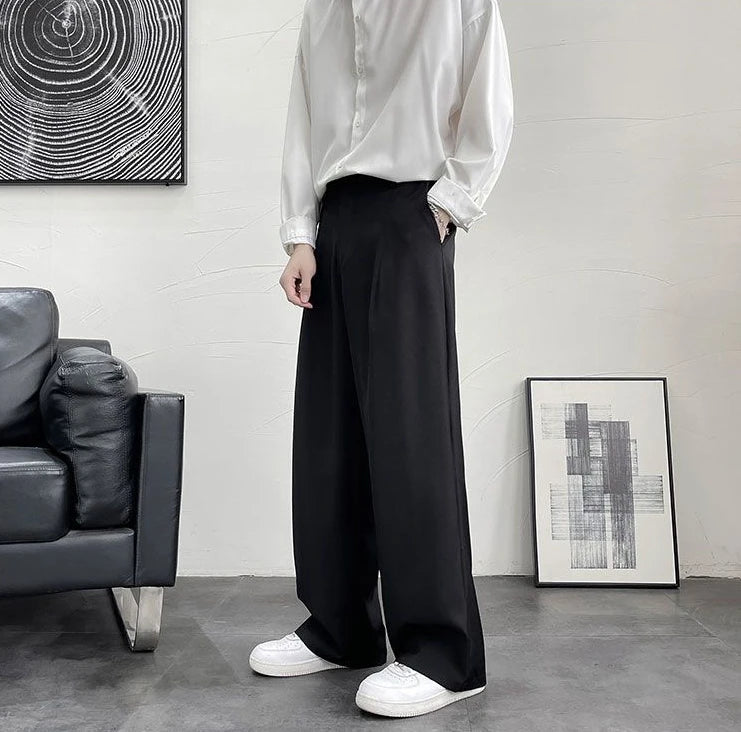 Men's Baggy Tailored Suit Pants