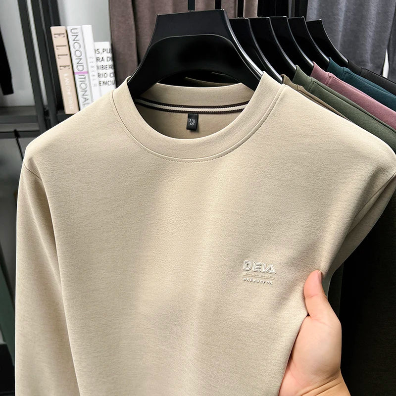 Men's Cotton Long Sleeve T-Shirt