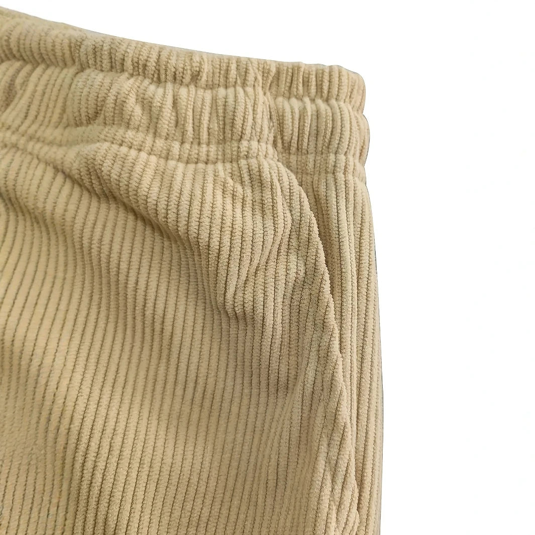 Men's Corduroy Straight Leg Pants