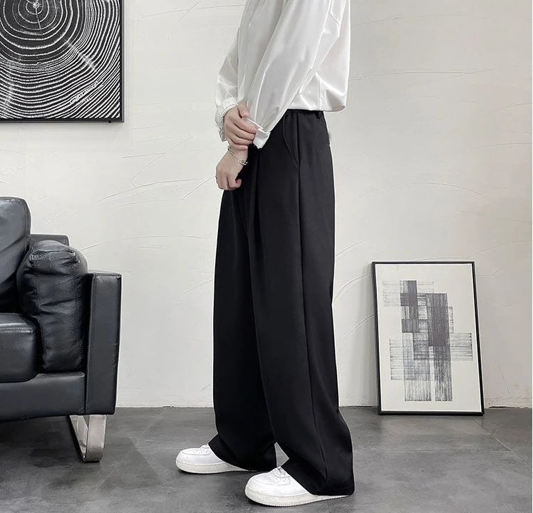 Men's Baggy Tailored Suit Pants