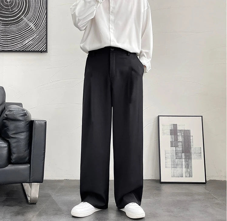 Men's Baggy Tailored Suit Pants