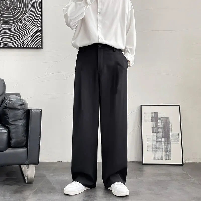 Men's Baggy Tailored Suit Pants