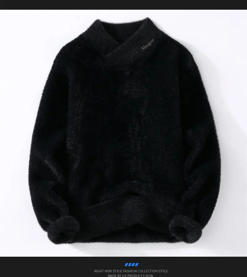Men's V-Neck Wool Sweater