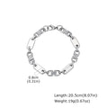 Men's Stainless Steel Chain Bracelet