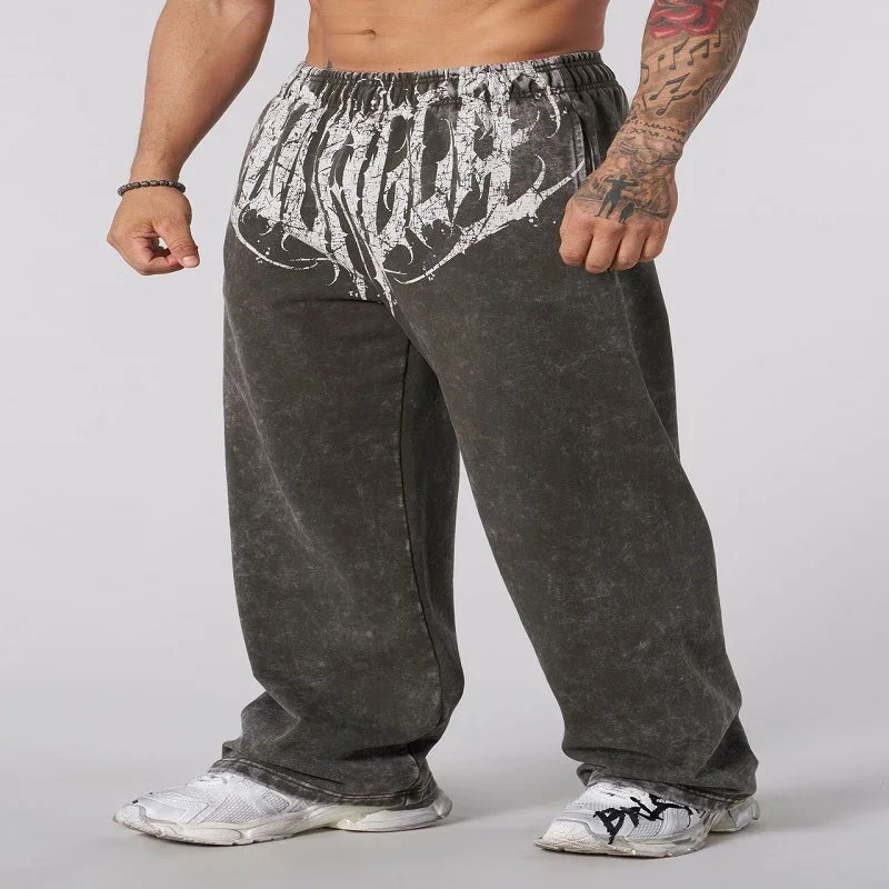 New men's sports pants, jogging exercise