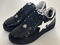 BAPE Sta Sneakers - Black Patent