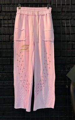 Superdrive  Rhinestone Embellished Cargo Joggers