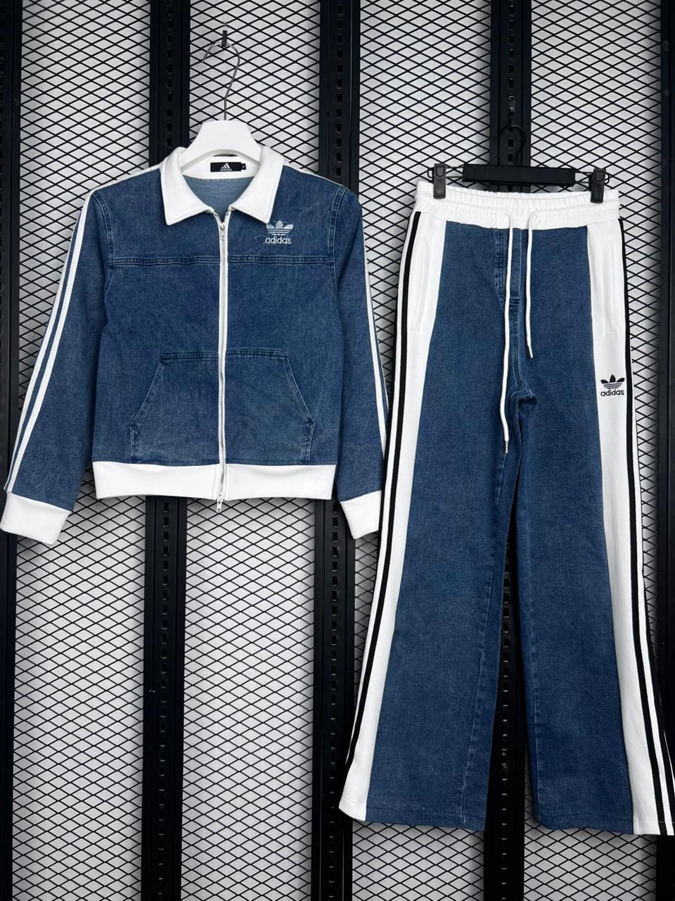 Adidas Denim Tracksuit