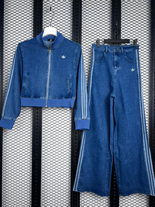 Adidas Denim Tracksuit