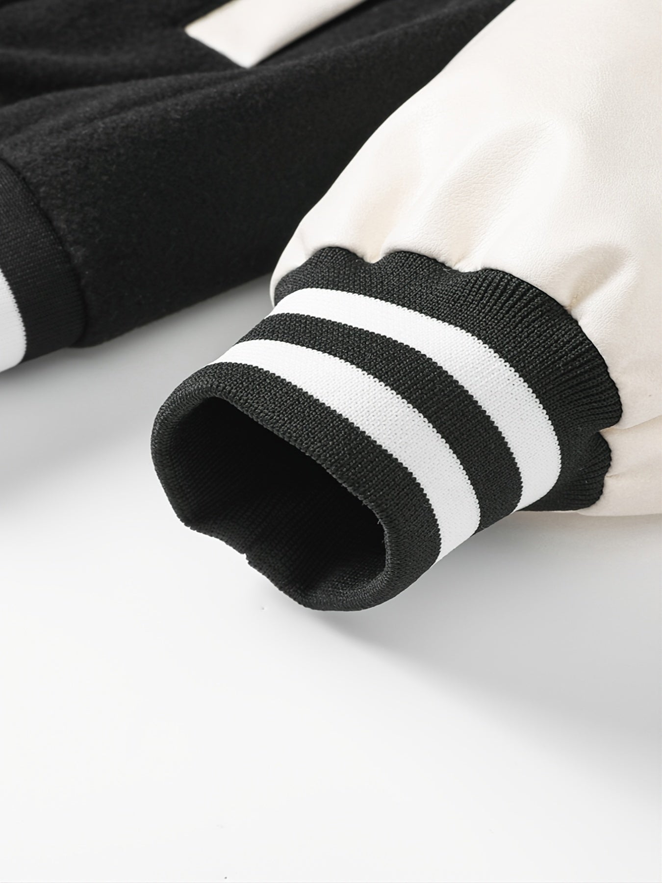 Men's Letter B Casual Street Multi-Pattern Jacket