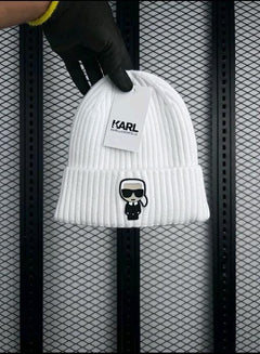 Karl Lagerfeld Ikonik Ribbed Beanie
