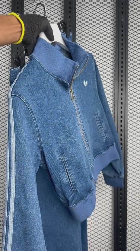 Adidas Denim Tracksuit