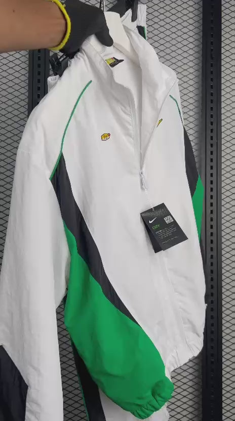 Colour-Block Zip-Up Tracksuit Set – Inspired by Nike